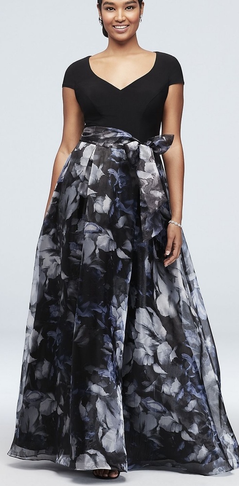 Davids bridal floral dress